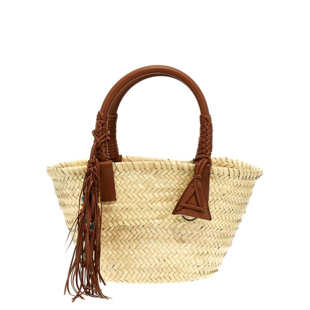 Alanui Brown Marabou Women's Handbag